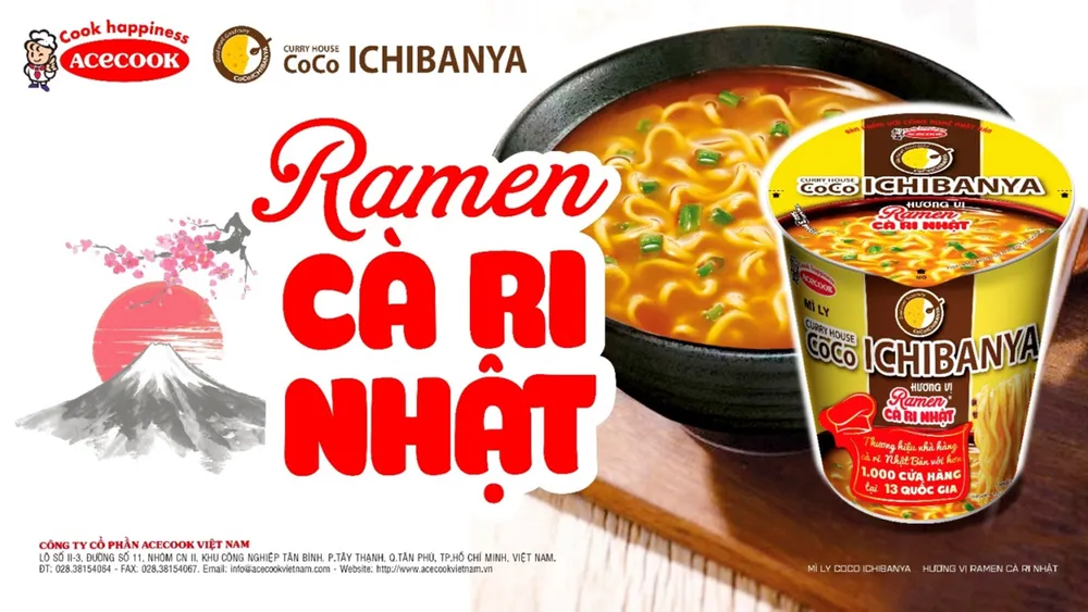 Ra mắt sản phẩm Mì ly Curry House Coco Ichibanya – Ramen cà ri Nhật.jpg