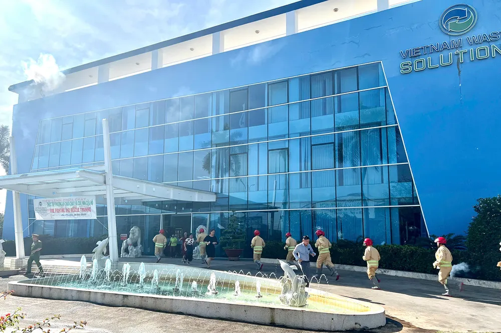 VWS diễn tập PCCC và cứu nạn, cứu hộ tại Đa Phước.jpg