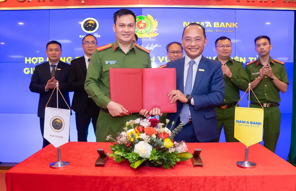 Nam A Bank hợp tác với trung tâm RAR – Bộ Công an chính thức triển khai xác thực điện tử qua VNEID.jpg