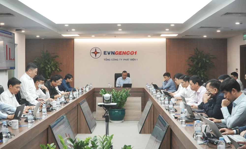 Quý I, sản lượng điện của EVNGENCO1 là 8,596 tỉ kWh, đạt 23% kế hoạch .JPG