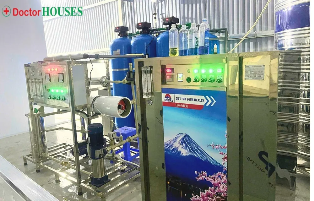 Hệ thống máy lọc nước ion kiềm công nghiệp