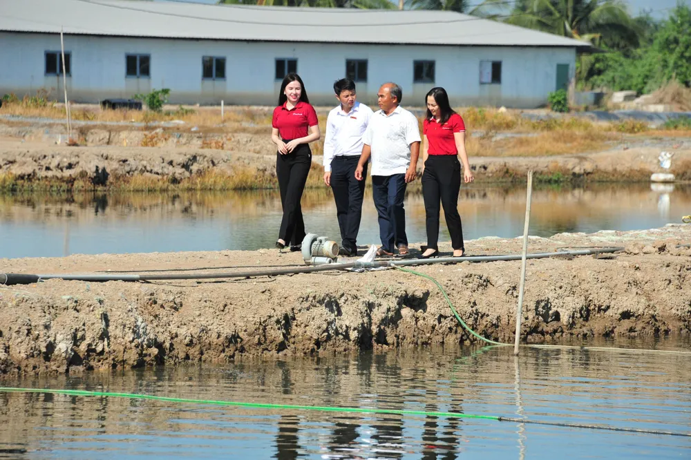 Nông, lâm, thủy sản luôn được Agribank xác định là một trong những lĩnh vực ưu tiên đầu tư. Agribank đẩy mạnh tín dụng ưu đãi lĩnh vực nông, lâm, thủy sản.jpg