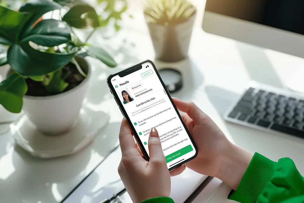 Quy trình M-Pro của Manulife giúp khách hàng hiểu đúng, mua đủ. (Ảnh: Thu Hang) manulife-nang-cao-trai-nghiem-khach-hang-voi-cac-giai-phap-cong-nghe-moi-2.jpg
