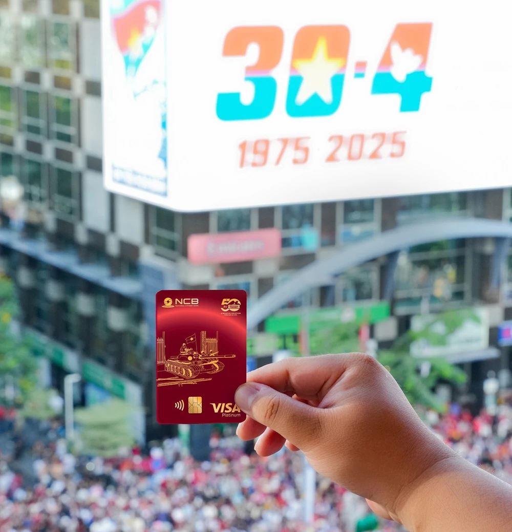 NCB phát huy lòng yêu nước qua thẻ tín dụng NCB Visa Thống nhất.jpg