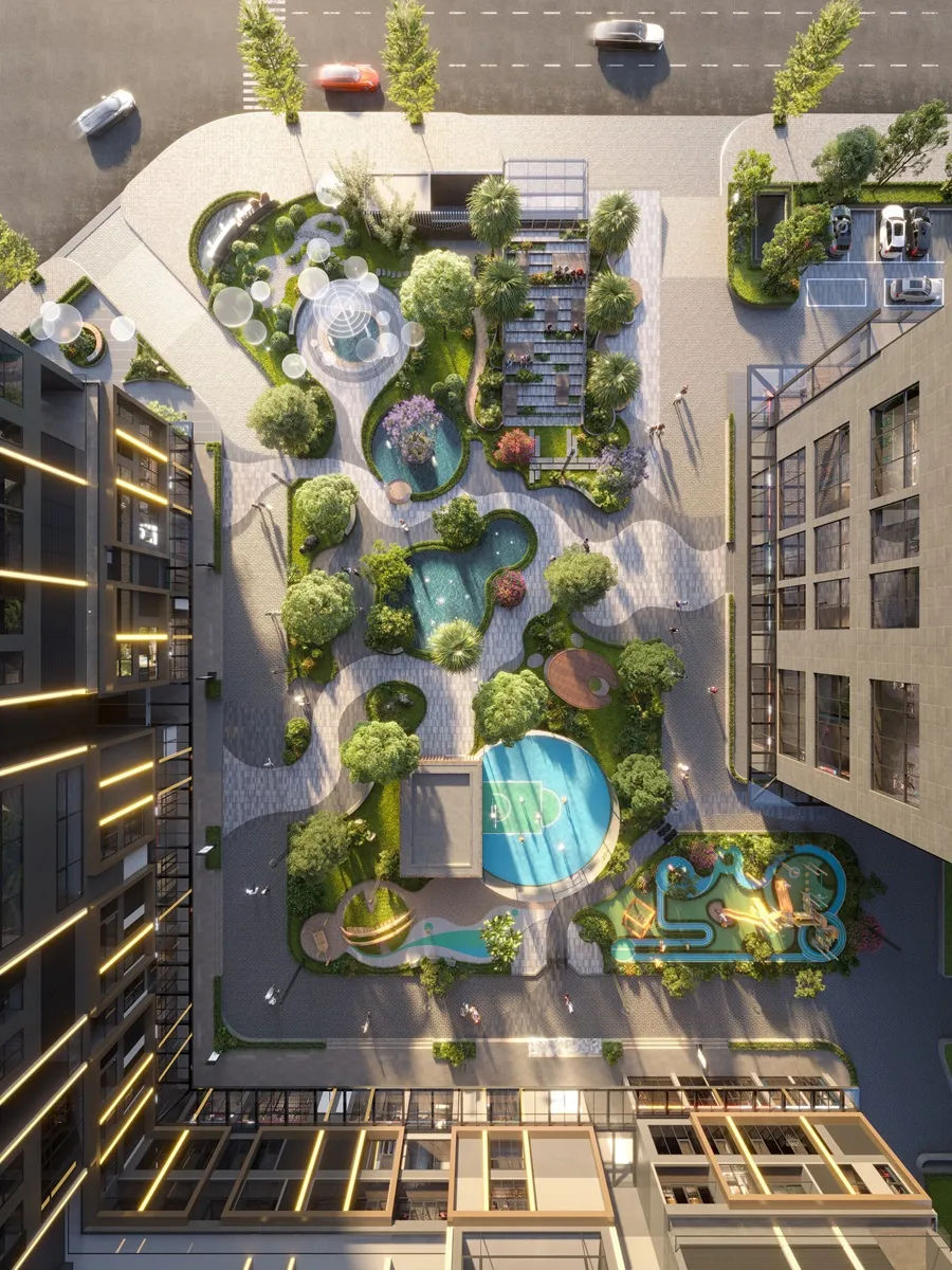 Tại The Matrix One Premium Garden Apartment đều có hướng view nội khu yên tĩnh. garden-apartment-gia-tri-gia-tang-kep-o-the-matrix-one-premium-3.jpg