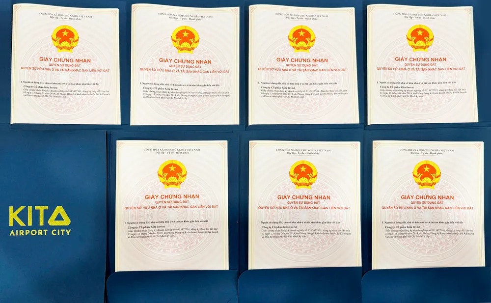 KITA Airport City hoàn tất thủ tục pháp lý, tiếp tục bàn giao sổ hồng cho khách hàng.png