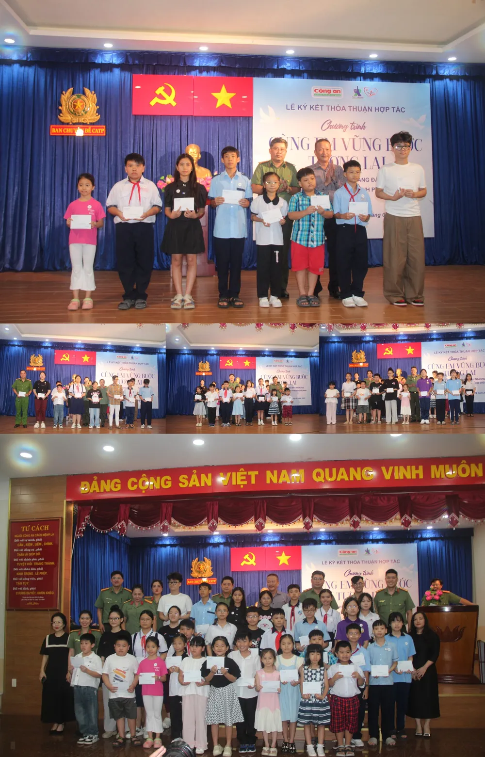 Lễ ký kết chương trình 'Cùng em vững bước tương lai': Chung tay chăm lo hậu phương chiến sĩ.jpg