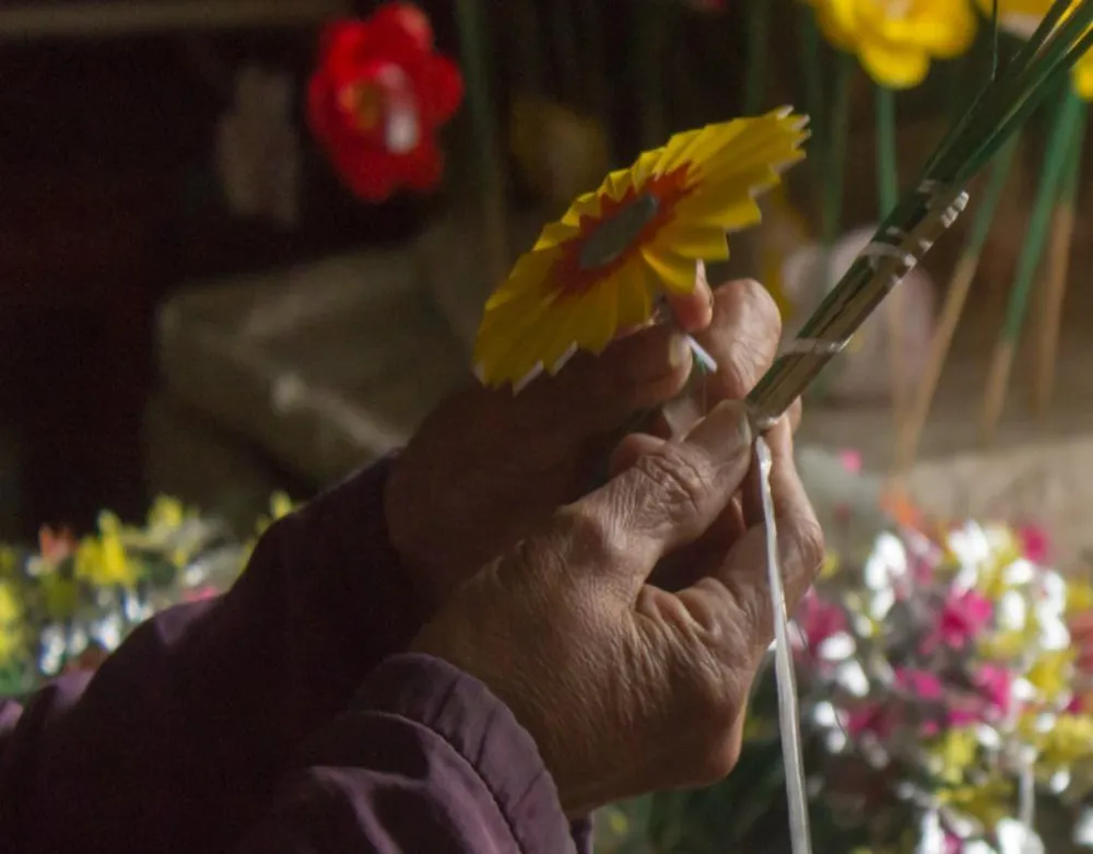 àng hoa giấy Thanh Tiên đã ra đời được khoảng 300 năm