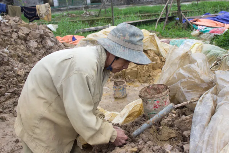 Làng nặn tượng ông Công ông Táo duy nhất ở Huế ảnh 2