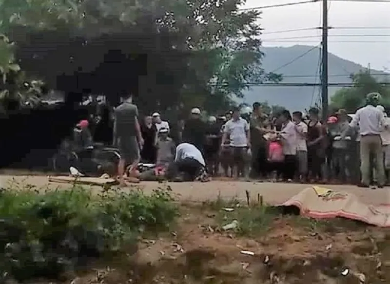 Thương tâm: 2 cha con tử vong trên đường đi khám bệnh ảnh 1 Thương tâm: 2 cha con tử vong trên đường đi khám bệnh ảnh 1