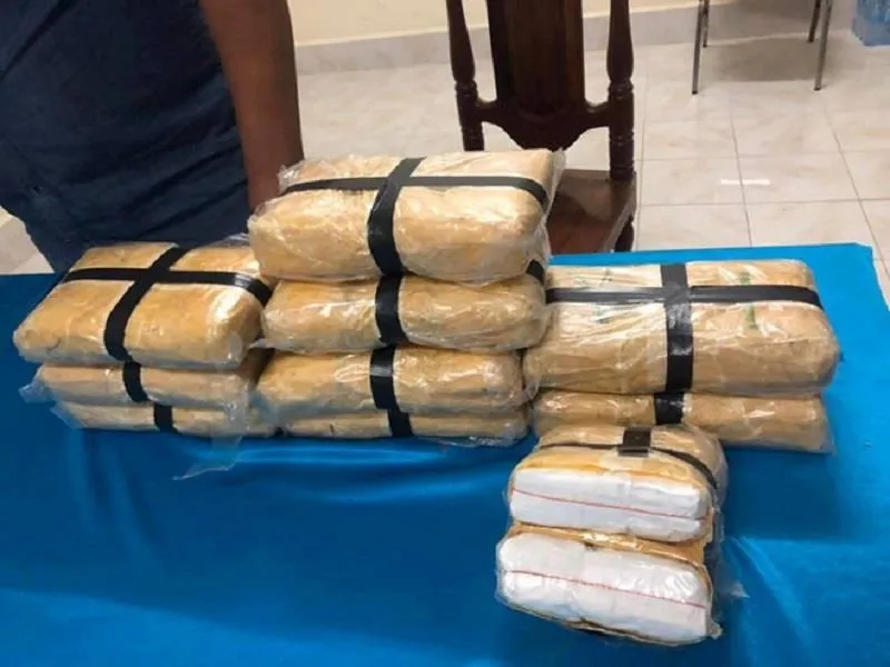 Một người Lào mang 60.000 viên ma túy vào Việt Nam ảnh 1