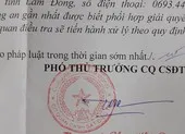 Lâm Đồng: Tìm người bị tố cáo chiếm đoạt tài sản