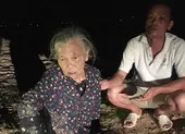 Cụ bà 72 tuổi rơi xuống sông trôi 2km được cứu sống 