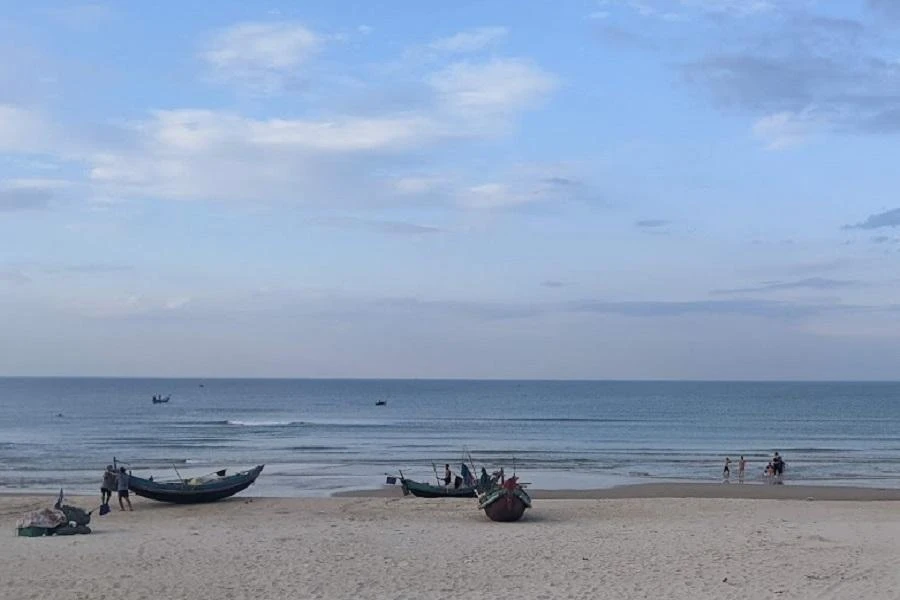 Bờ biển Quảng Trị. Ảnh minh họa: N.DO