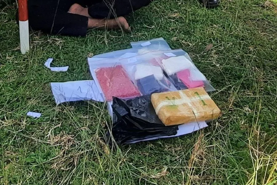 Tang vật vụ án.