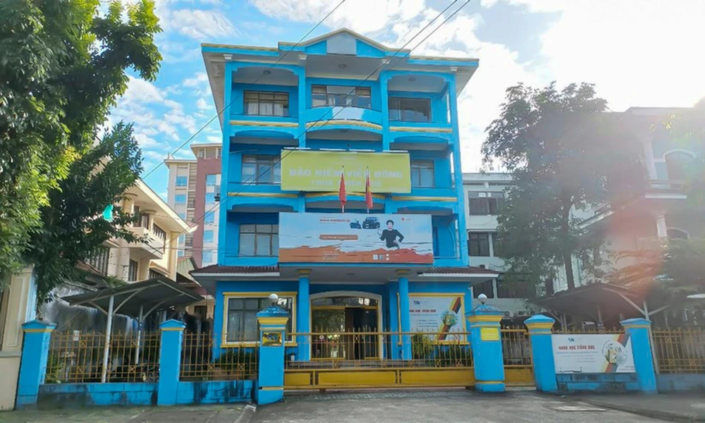 Trụ sở Công ty CP Bảo hiểm Viễn Đông – Chi nhánh Thừa Thiên - Huế.