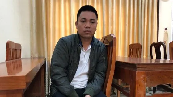 Nguyễn Đức Phương tại cơ quan công an. Ảnh: TRẦN KHÔI Nguyễn Đức Phương tại cơ quan công an. Ảnh: TRẦN KHÔI