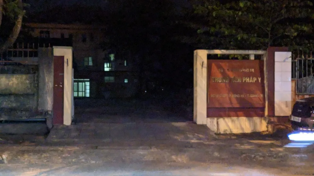 Trụ sở Trung tâm Pháp y tỉnh Quảng Trị. Ảnh: NGUYỄN DO Trụ sở Trung tâm Pháp y tỉnh Quảng Trị. Ảnh: NGUYỄN DO