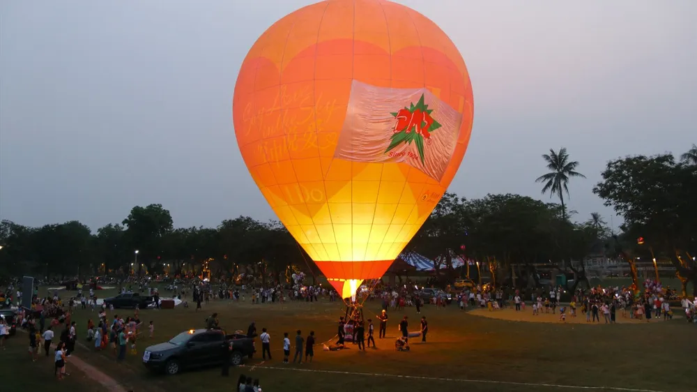 Lễ hội Khinh khí cầu quốc tế Huế 2023.