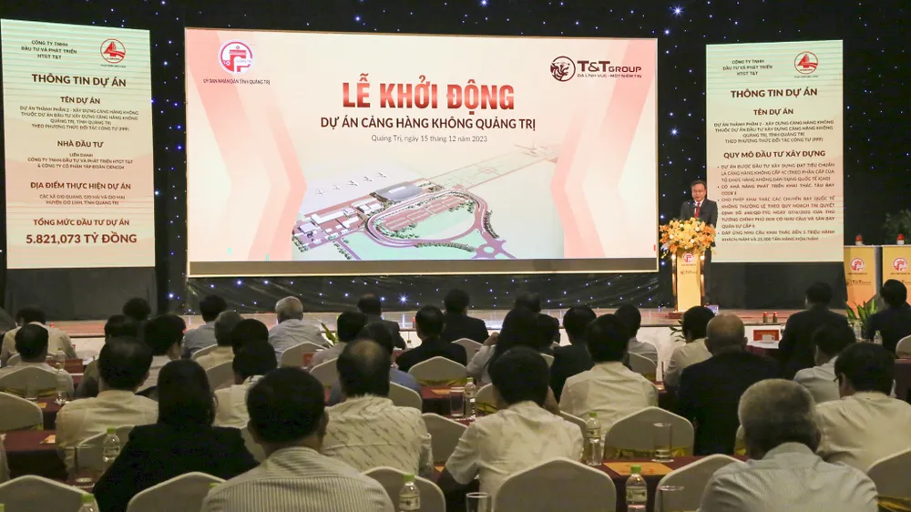 Khởi động dự án Cảng hàng không Quảng Trị