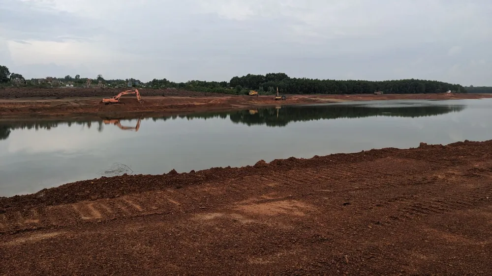 Thiếu vật liệu san lấp