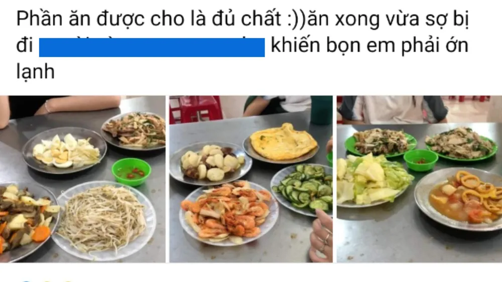 Một bài viết khác được đăng tải. Ảnh chụp màn hình. sinh-vien-hue-phan-anh-bi-doi-vi-mam-com-hoc-quoc-phong-it-nhu-tieu-hoc (2).jpg