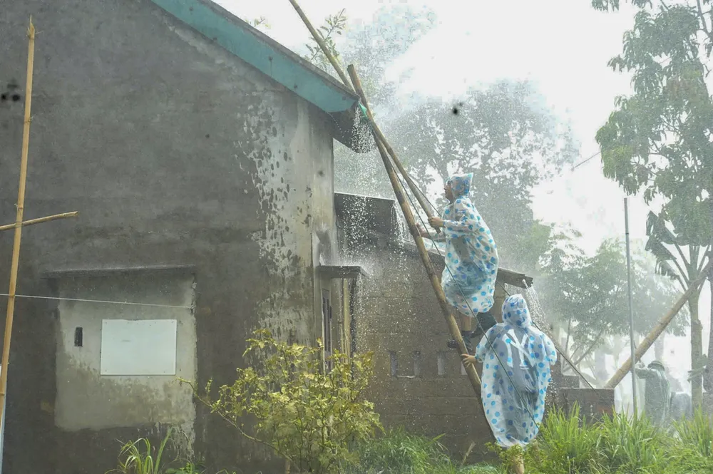 diễn tập phòng chống lụt bão