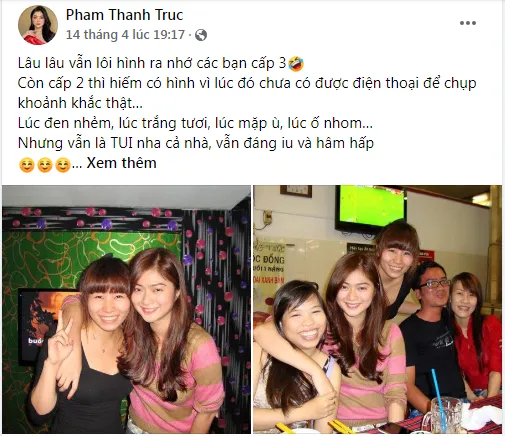 Diễn viên Thanh Trúc cũng nhanh chóng &quot;đu trend&quot;. Ảnh: FBNV.