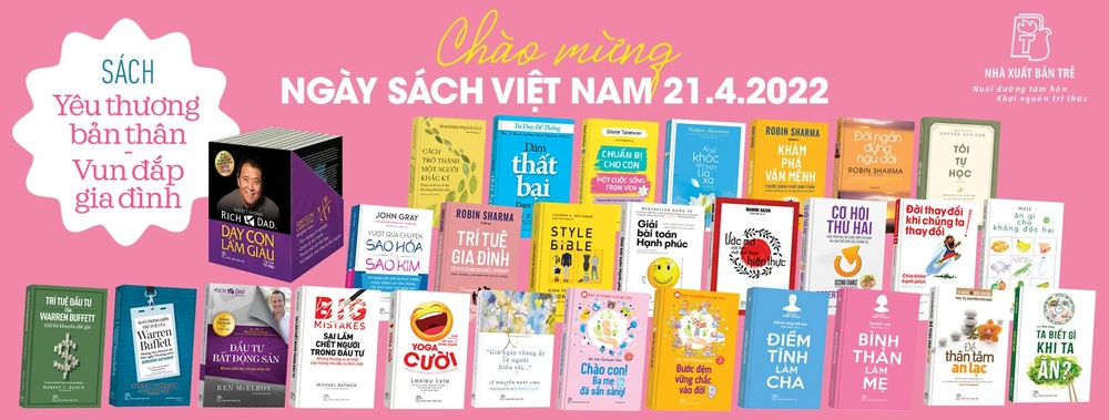 Không chỉ phong phú về thể loại, nội dung NXB Trẻ còn có nhiều chương trình ưu đãi dành cho độc giả. Ảnh: NXB Trẻ.