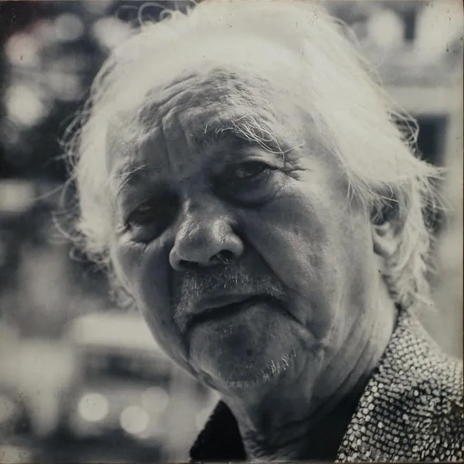 Hoạ sĩ Huỳnh Phương Đông (1925-2015). Ảnh: Gia đình cung cấp.