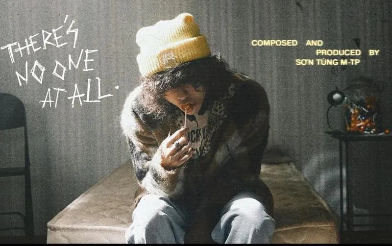 Với thông điệp tiêu cực MV "There’s no one at all" của Sơn Tùng M-TP đã gây tranh cãi trong những ngày qua. Ảnh: M-TP. Với thông điệp tiêu cực MV "There’s no one at all" của Sơn Tùng M-TP đã gây tranh cãi trong những ngày qua. Ảnh: M-TP.