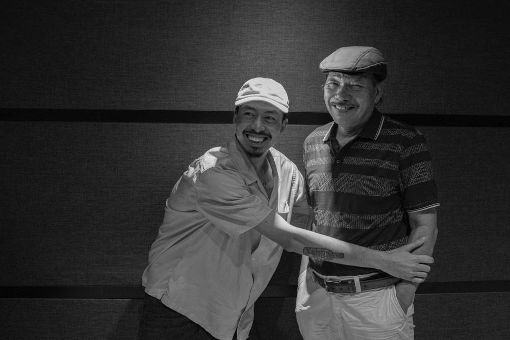 Đen Vâu quyết định ngỏ lời mời với nhạc sĩ Trần Tiến sau khi thấy được sự tương đồng trong tác phẩm. Ảnh: NVCC.