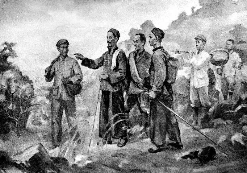 Năm 1941, Người về nước tiếp tục lãnh đạo phong trào cách mạng sau 30 năm bôn ba tìm đường cứu nước.