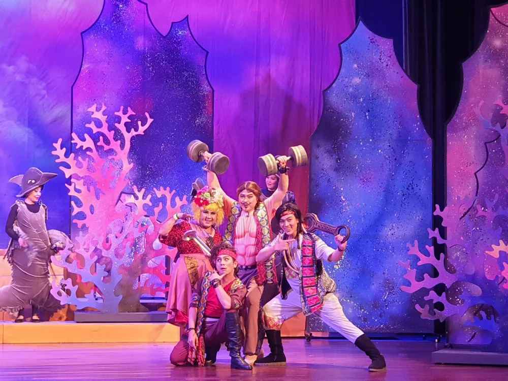 Ngày xửa ngày xưa số 33 - "Cuộc phiêu lưu của thuyền trưởng Sinbad: Đại chiến nàng tiên cá" năm 2022. Ảnh: VĂN HÀ ngay-xua-ngay-xua.jpg