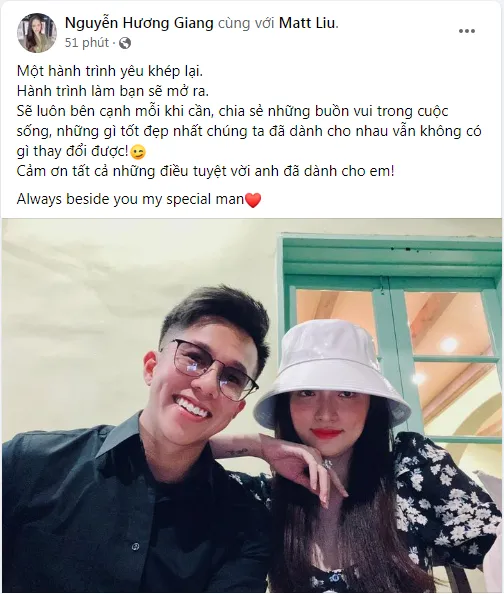 Nguyên văn dòng trạng thái của nàng hậu. Ảnh: Chụp màn hình Nguyên văn dòng trạng thái của nàng hậu. Ảnh: Chụp màn hình