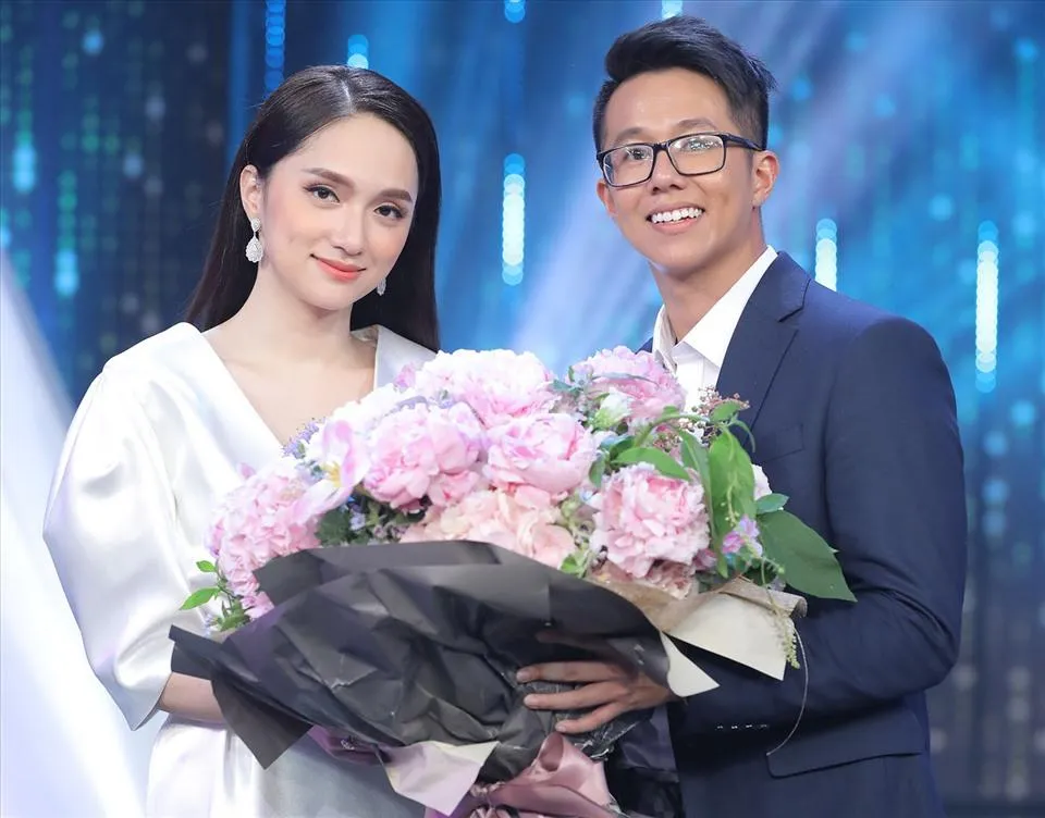 Hoa hậu Hương Giang và Matt Liu nên duyên nhờ gameshow Người ấy là ai. Ảnh: FBNV Hoa hậu Hương Giang và Matt Liu nên duyên nhờ gameshow Người ấy là ai. Ảnh: FBNV