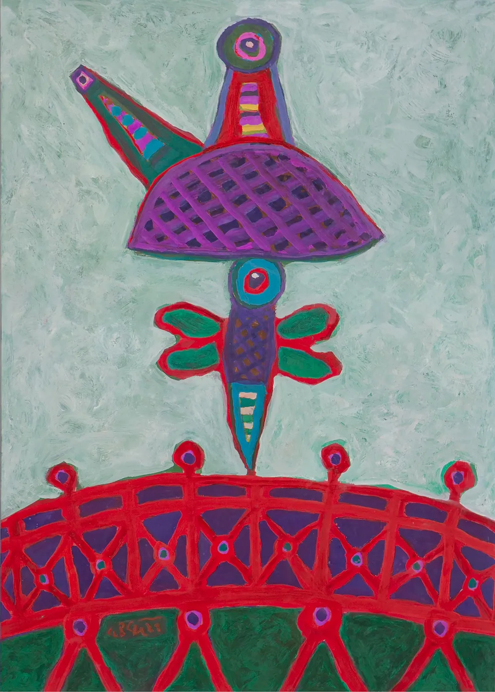 Tác phẩm "Cầu Thê Húc". Tác phẩm "Cầu Thê Húc".