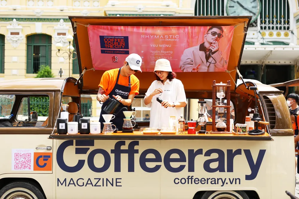 Nhiều khán giả đến thưởng thức âm nhạc và trải nghiệm pha chế cà phê. Ảnh: BTC.