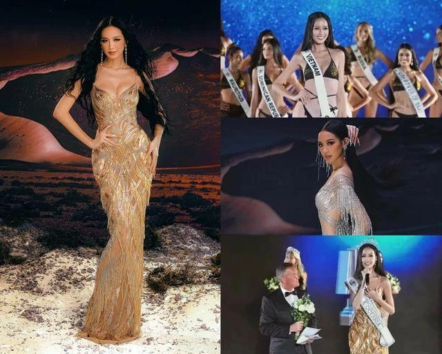 Rạng sáng 15-10 (giờ Việt Nam), Bảo Ngọc cùng dàn thí sinh chính thức bước vào đêm chung kết.