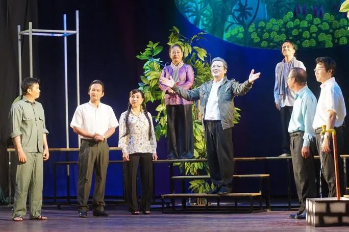 Liên hoan Cải lương toàn quốc 2021 được đông đảo nghệ sĩ trẻ tham gia. Ảnh: T.H.