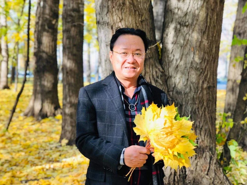 Nhà thơ Hồng Thanh Quang. Ảnh: NVCC Nhà thơ Hồng Thanh Quang. Ảnh: NVCC