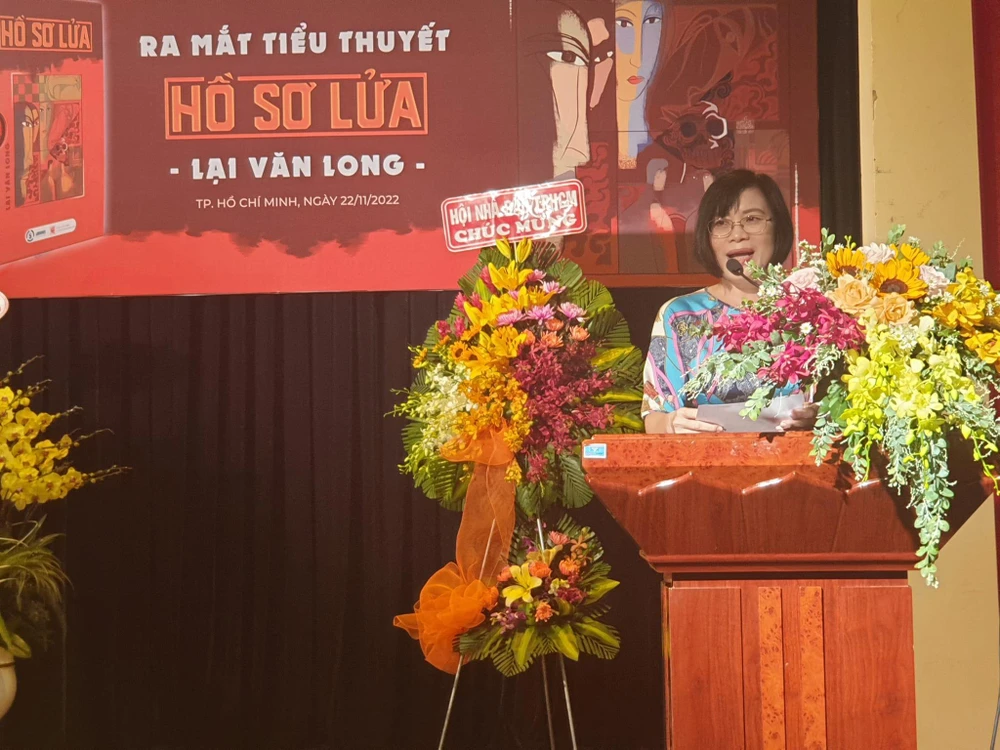 Nhà văn Trần Thanh Hà. Ảnh: HÀ NGUYỄN