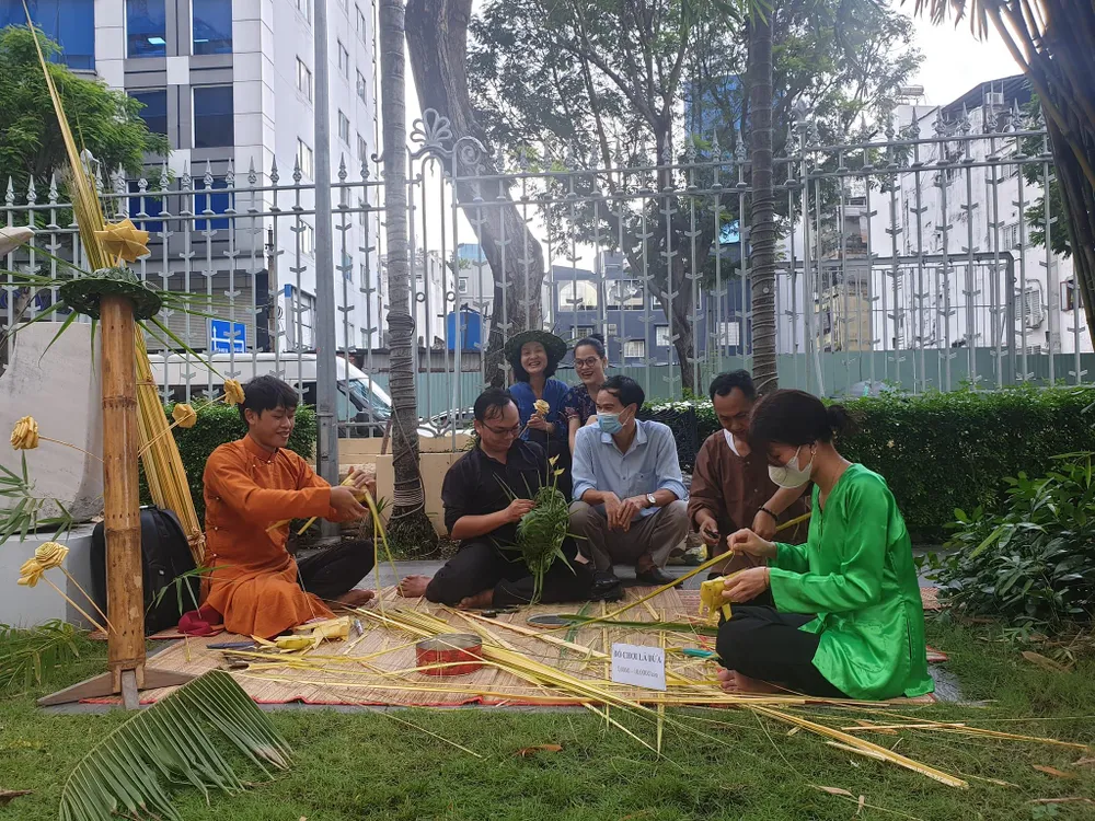 Các hoạt động bên lề của Lễ kỷ niệm. Ảnh: HÀ NGUYỄN Các hoạt động bên lề của Lễ kỷ niệm. Ảnh: HÀ NGUYỄN