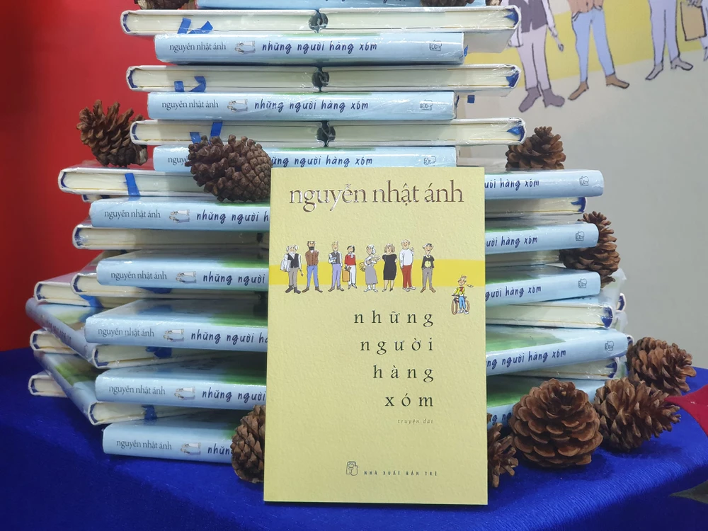 Tác phẩm "Những người hàng xóm" chọn khai thác đề tài mới lạ so với các tác phẩm trước của Nguyễn Nhật Ánh. Ảnh: VĂN HÀ