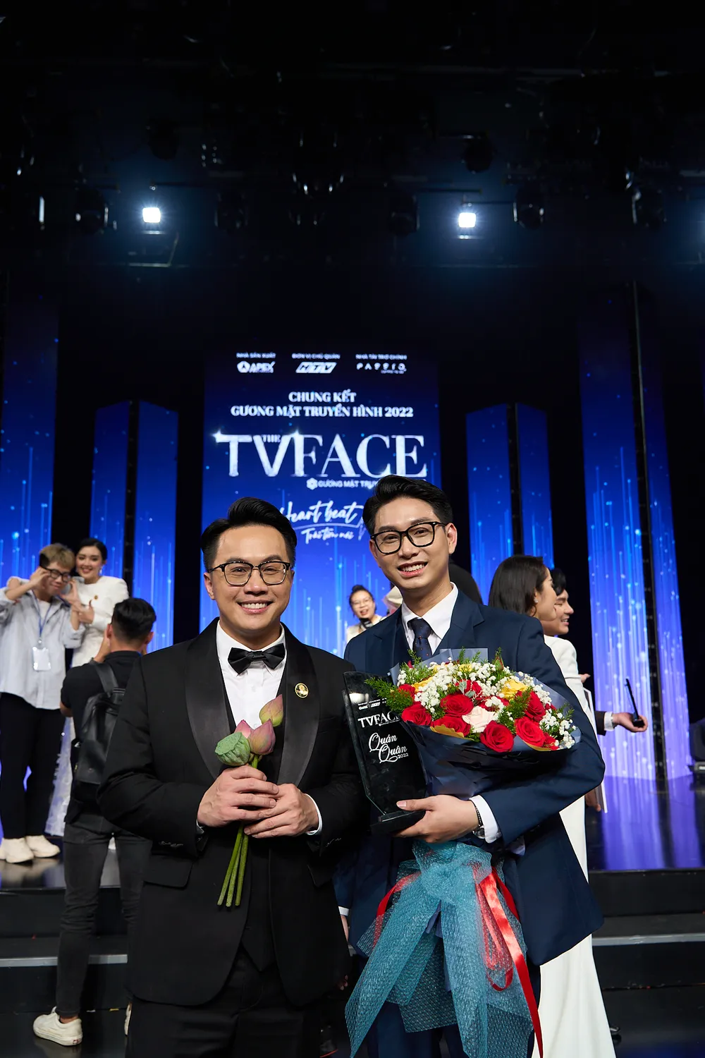 Trọng Hiền trở thành Quán Quân Gương mặt truyền hình 2022. Ảnh: NSX