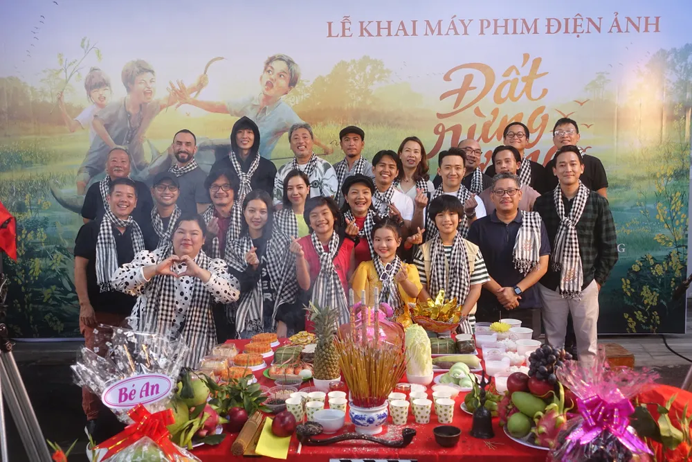 Diễn viên trong dự án điện ảnh "Đất rừng phương Nam" của đạo diễn Nguyễn Quang Dũng. Ảnh: NSCC Diễn viên trong dự án điện ảnh "Đất rừng phương Nam" của đạo diễn Nguyễn Quang Dũng. Ảnh: NSCC