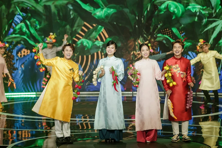 Tết miền Tây qua phần thể hiện của nhóm nghệ sĩ hài. Ảnh: BTC