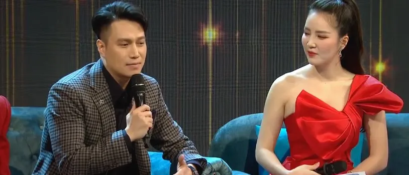 Diễn viên Việt Anh chia sẻ trong chương trình Gặp gỡ diễn viên truyền hình 2023. Ảnh: Chụp màn hình