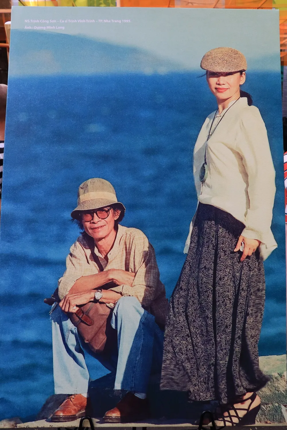 Riêng cá nhân tôi, tôi cũng là một người rất vinh dự được anh Long chụp những bức ảnh mà phải nói đến bây giờ chưa có ai chụp đẹp như vậy&quot; – ca sĩ Trịnh Vĩnh Trinh. Ảnh: HÀ NGUYỄN