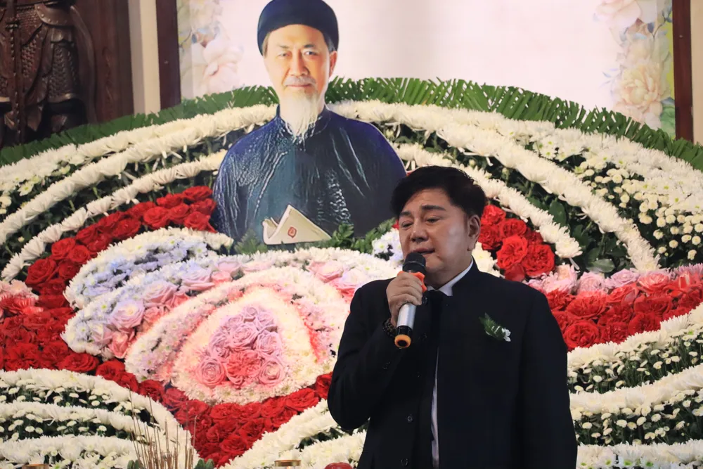 Nghệ sĩ Châu Thanh nhắc lại những kỷ niệm với người thầy đáng kính. Ảnh: H.N Nghệ sĩ Châu Thanh nhắc lại những kỷ niệm với người thầy đáng kính. Ảnh: H.N